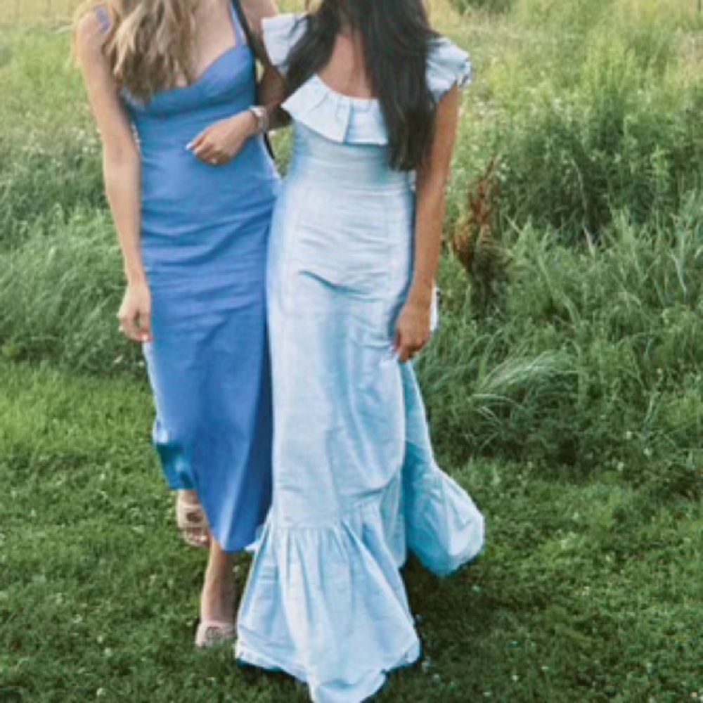 Louise New York - Camille Dress in Powder Blue